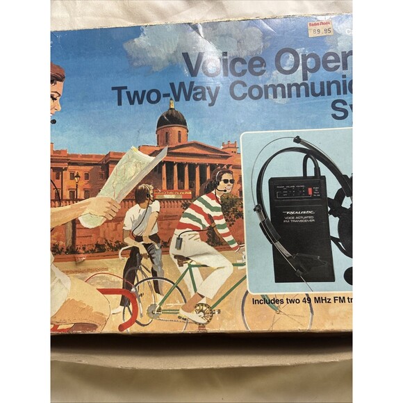 Realistic 21-400 Voice-Operated Two-Way Communication System Radio - Tested - Picture 3 of 16